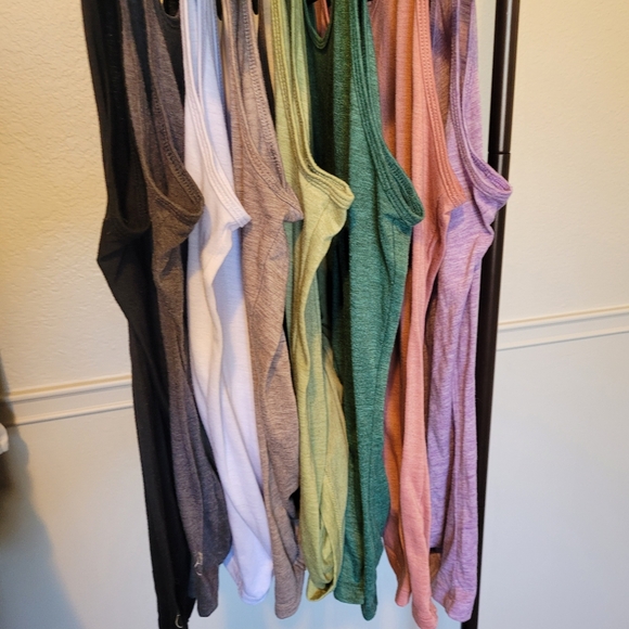 Icyzone Light Brown Twist Backless Athletic Work Out Tank Top Womens… - Picture 6 of 6